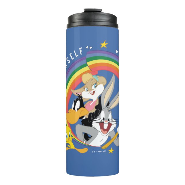 Bouteilles Isothermes LOONEY TUNES™ - Love Yourself Pride Badge (Devant)