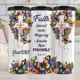 Bouteilles Isothermes Luc 1:37 La Foi Rend Les Choses Possible