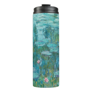 Bouteilles Isothermes Lys à eau, Peinture à l'huile d'art, Claude Monet