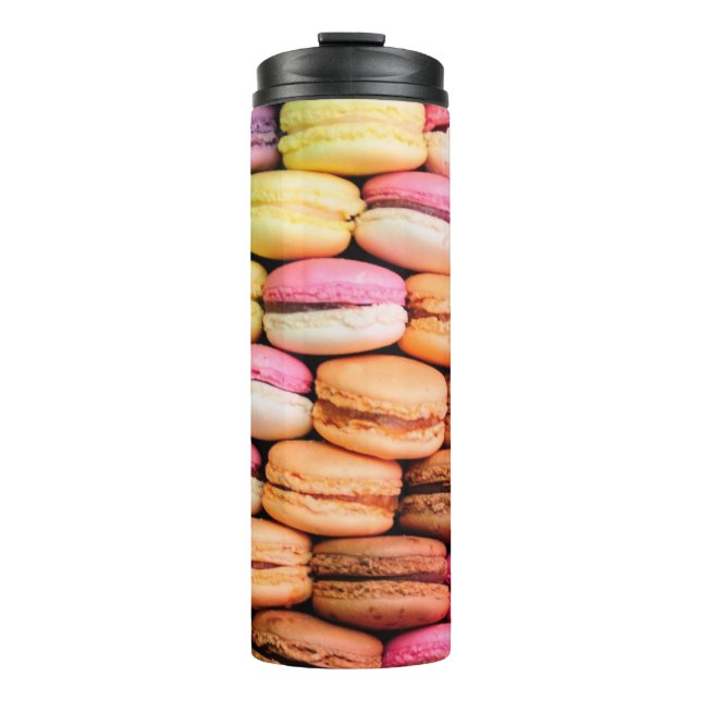 Bouteilles Isothermes Macarons colorés (Devant)