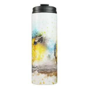 Bouteilles Isothermes Macaws On Branche Thermal Tumbler