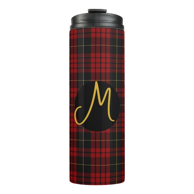 Bouteilles Isothermes MacQueen Tartan Monogrammed (Devant)