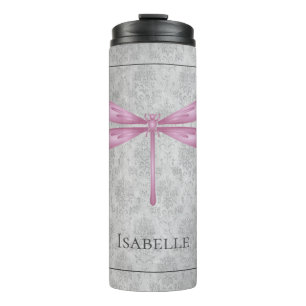 Bouteilles Isothermes Magenta Dragonfly Damas