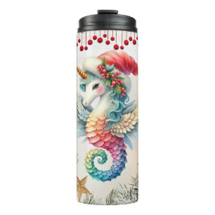Bouteilles Isothermes Magique Cheval de mer de Noël Unicorn