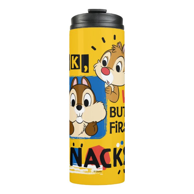 Bouteilles Isothermes Mais Les Premiers Snacks Chipmund (Devant)