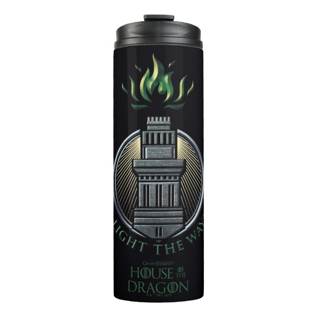 Bouteilles Isothermes MAISON DU DRAGON | House Hightower Sigil (Devant)