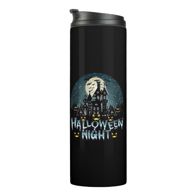 Bouteilles Isothermes Maison hantée, Soirée d'Halloween effrayante (Tourné sur la droite)