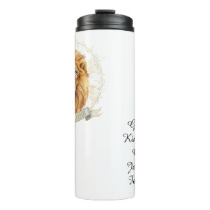 Bouteilles Isothermes Majestueux Lion de Juda Tasse Isotherme Chrétienne