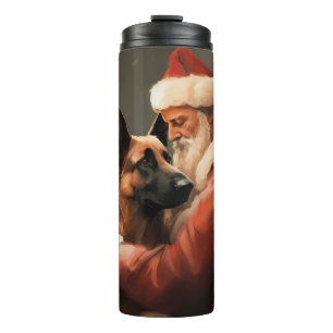 Bouteilles Isothermes Malinoi Belge Avec Noël Festif Du Père Noël