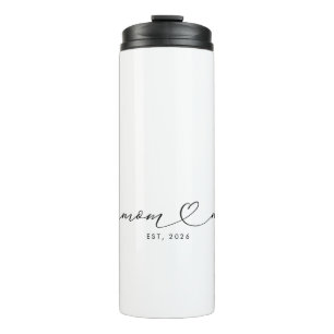 Bouteilles Isothermes Maman a établi un script & cœur Nouveau cadeau pou