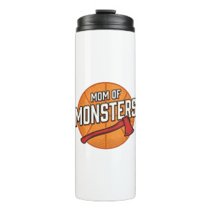 Bouteilles Isothermes Maman de Monstres Design de Maman de Basket Vintag