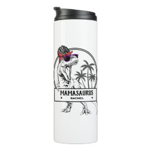 Bouteilles Isothermes Mamasaurus Mom T rex Dino Funny Nom personnalisé