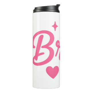 Bouteilles Isothermes Mariée Néon Rose