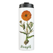 Marigold Strength Tourisme Mug Thermal Tumbler