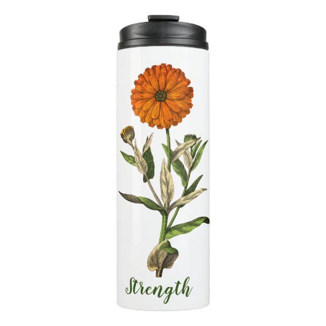 Bouteilles Isothermes Marigold Strength Tourisme Mug Thermal Tumbler (Devant)