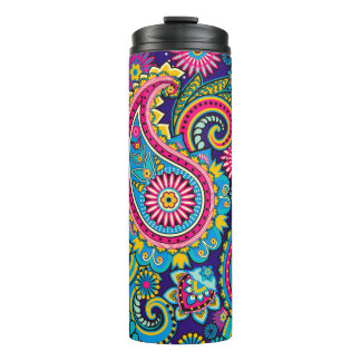 Bouteilles Isothermes Marine Blue Paisley