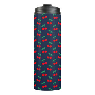 Bouteilles Isothermes Marine & Red Cute Summer Red Cherries