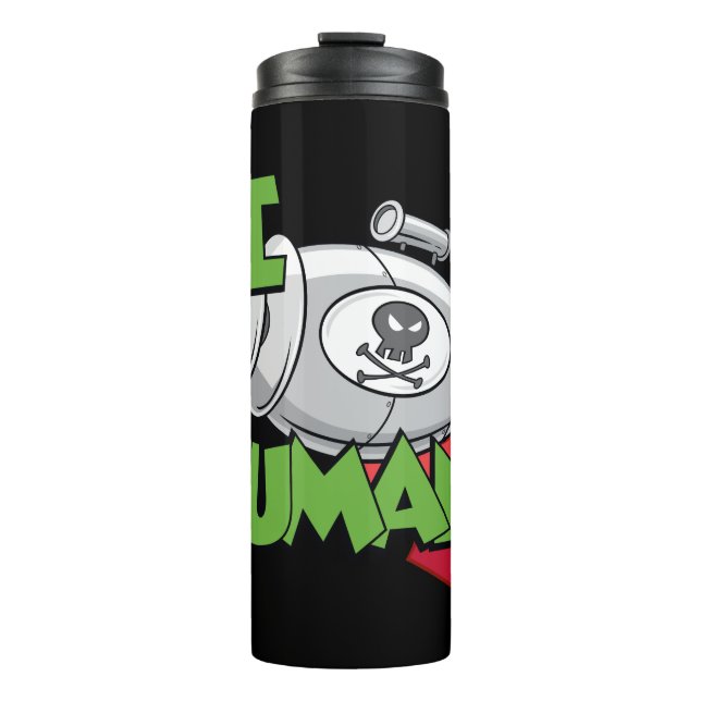 Bouteilles Isothermes MARVIN THE MARTIAN™ I Laser Humains (Devant)