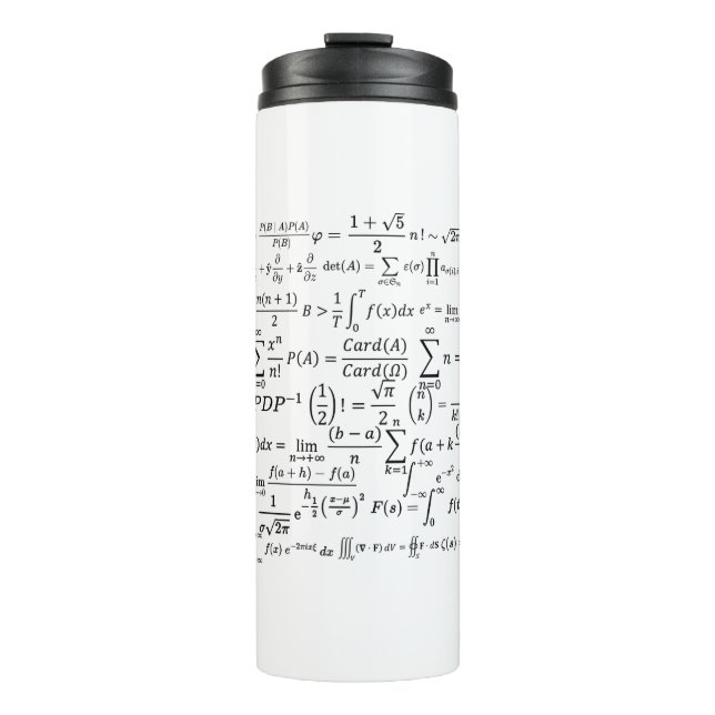 Bouteilles Isothermes math equations and formulas (Devant)