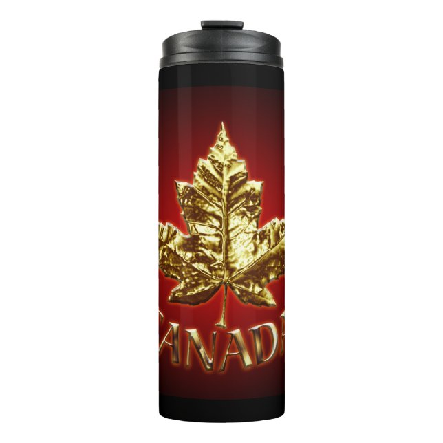 Bouteilles Isothermes Médaille d'or de Tumbler de Varsity Canada Tumbler (Devant)
