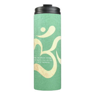 Bouteilles Isothermes Méditation Yoga Instructeur Vie Coach OM Citations