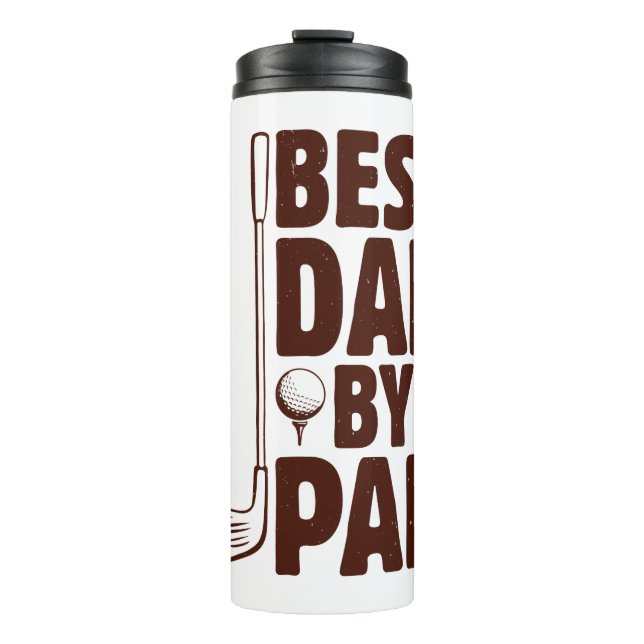Bouteilles Isothermes Meilleur papa par Parc Golf Papa (Devant)