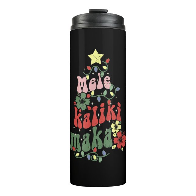 Bouteilles Isothermes Mele Kalikimaka Chemise Pour Femmes Hawaiian Hawai (Devant)