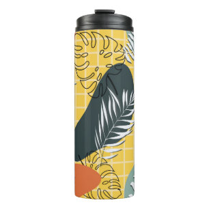 Bouteilles Isothermes Memphis été sans soudure motif, formes abstraites