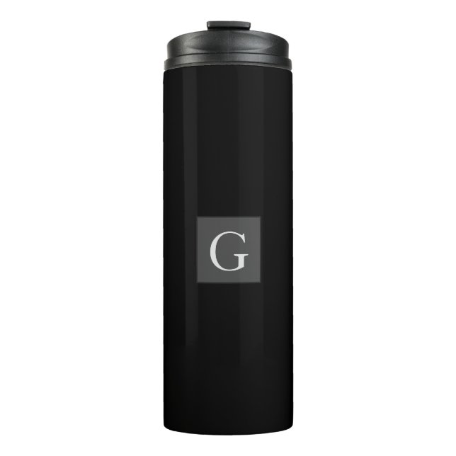 Bouteilles Isothermes Merci Groomsman Meilleur Homme Monogramme Cadeau n (Devant)