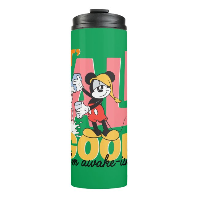 Bouteilles Isothermes Mickey Mouse I'm Awake-ish (Devant)