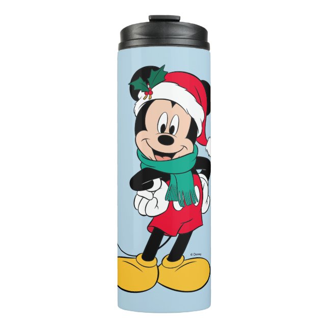 Bouteilles Isothermes Mickey Mouse | Tenue hivernale (Devant)
