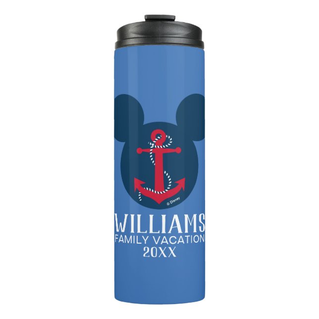 Bouteilles Isothermes Mickey nautique | Vacances en famille (Devant)