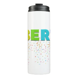 Bouteilles Isothermes Mikitiez PE olympiques beignet arc-en-ciel sport l