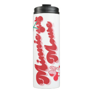 Bouteilles Isothermes Minnie Mouse Cerise Douce Script