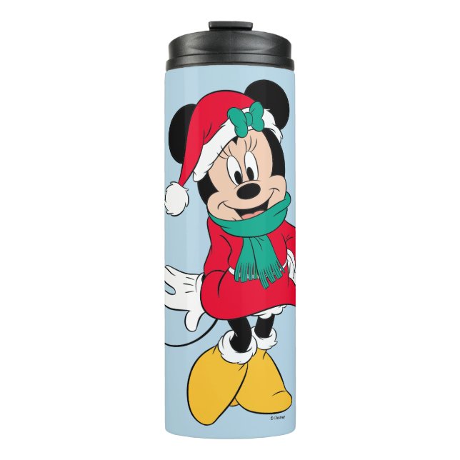 Bouteilles Isothermes Minnie | Tenue hivernale (Devant)