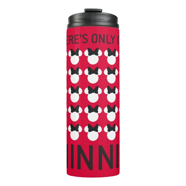 Bouteilles Isothermes Minnie | Une seule minine (Devant)