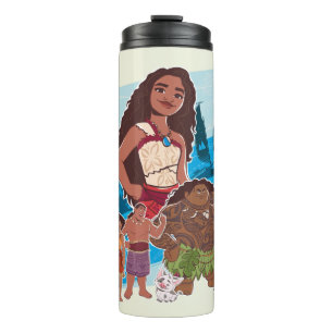 Bouteilles Isothermes Moana & Crew vole au-delà de l'Horizon