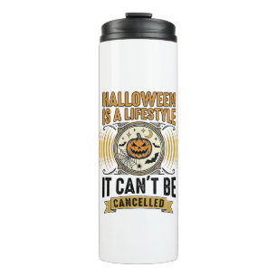 Bouteilles Isothermes Mode de vie Halloween Typographie de citrouille vi