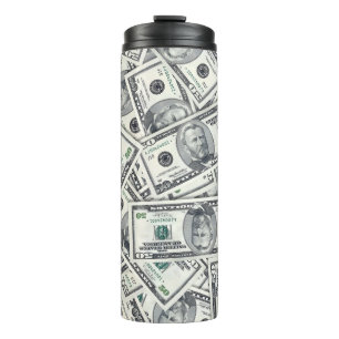 Bouteilles Isothermes Modèle de billet de cinquante dollars