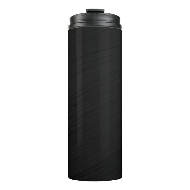 Bouteilles Isothermes Modèle de texture arrière - plan noir (Devant)