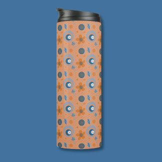 Bouteilles Isothermes Modèle floral d'été Zesty