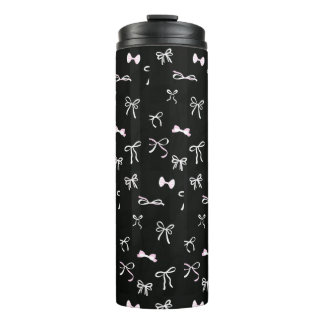 BOUTEILLES ISOTHERMES MODERN STYLISH CUSTOMIZED YOUR OWN BOW BLACK