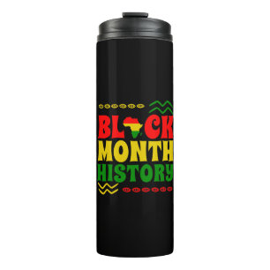 Bouteilles Isothermes Mois de l'histoire des Noirs, Afro-Américains