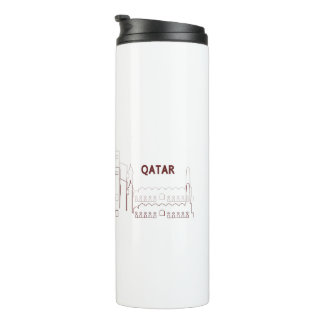 Bouteilles Isothermes Mon Qatar – Design Minimaliste