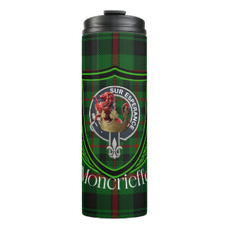 Bouteilles Isothermes Moncrieffe Scottish Clan Tartan & Crest