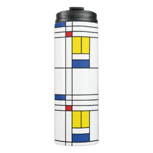 Bouteilles Isothermes Mondrian II Minimum De Stijl Modern Art Design