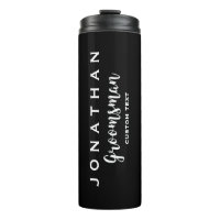 Monogramme moderne de faveur faite sur commande de