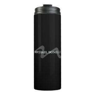 Bouteilles Isothermes Monogramme moderne tendance initial professionnel