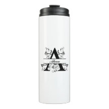 Monogramme personnalisé portant le nom (A)