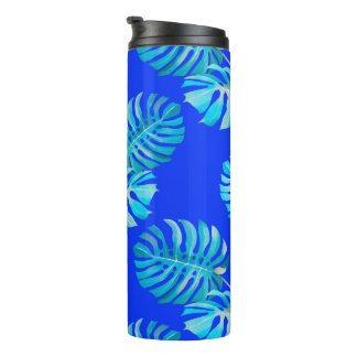 Bouteilles Isothermes Monstera Brise Bleu Cobalt